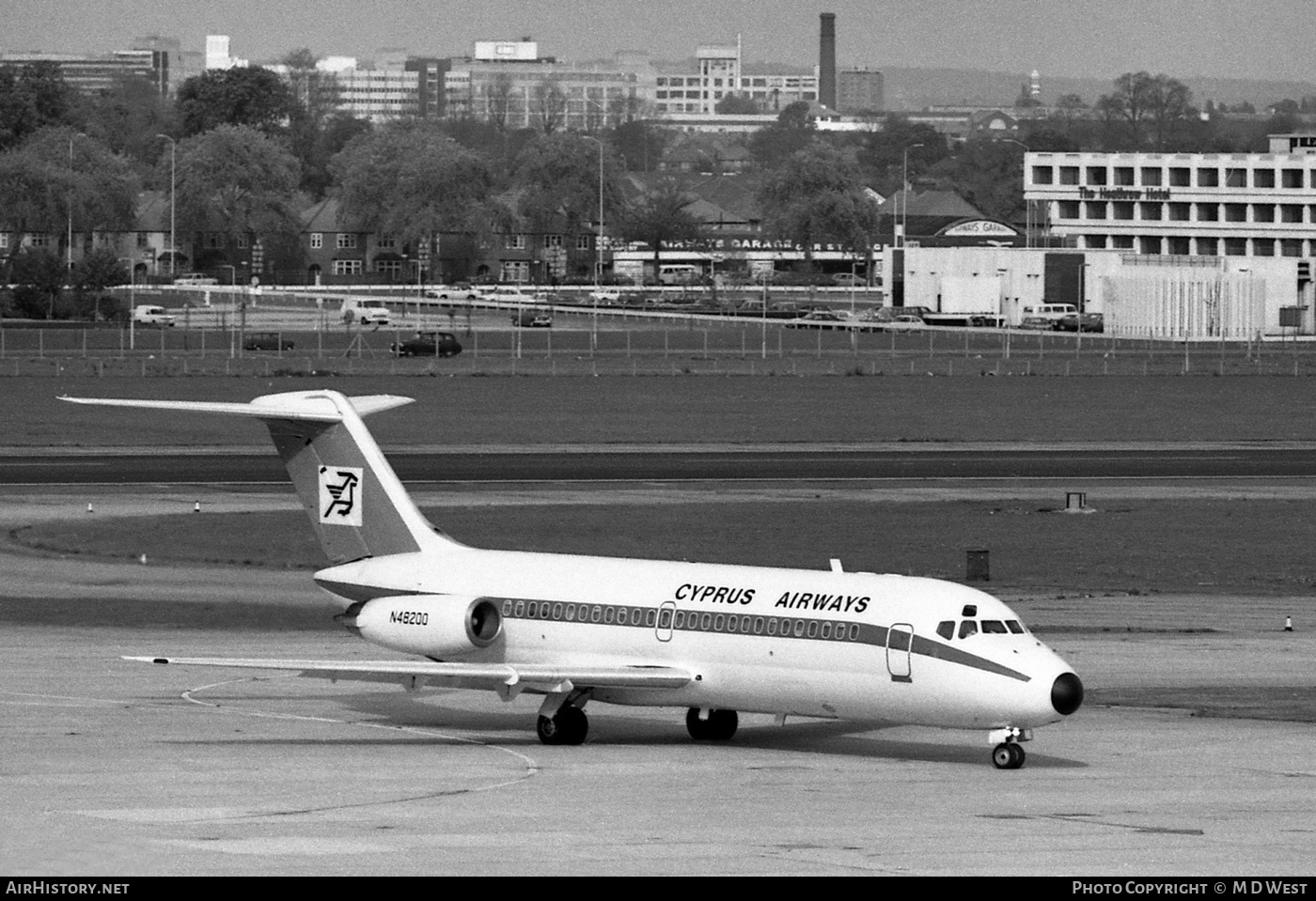Aircraft Photo of N48200 | Douglas DC-9-15 | Cyprus Airways | AirHistory.net #80079