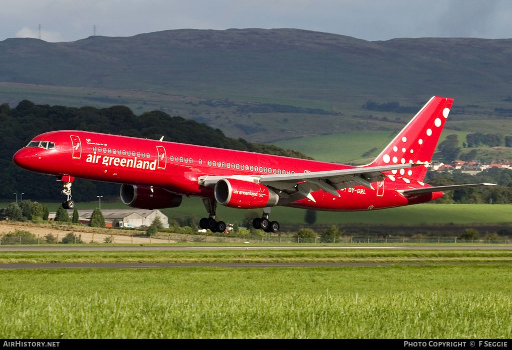 Aircraft Photo of OY-GRL | Boeing 757-236 | Air Greenland | AirHistory.net #80083