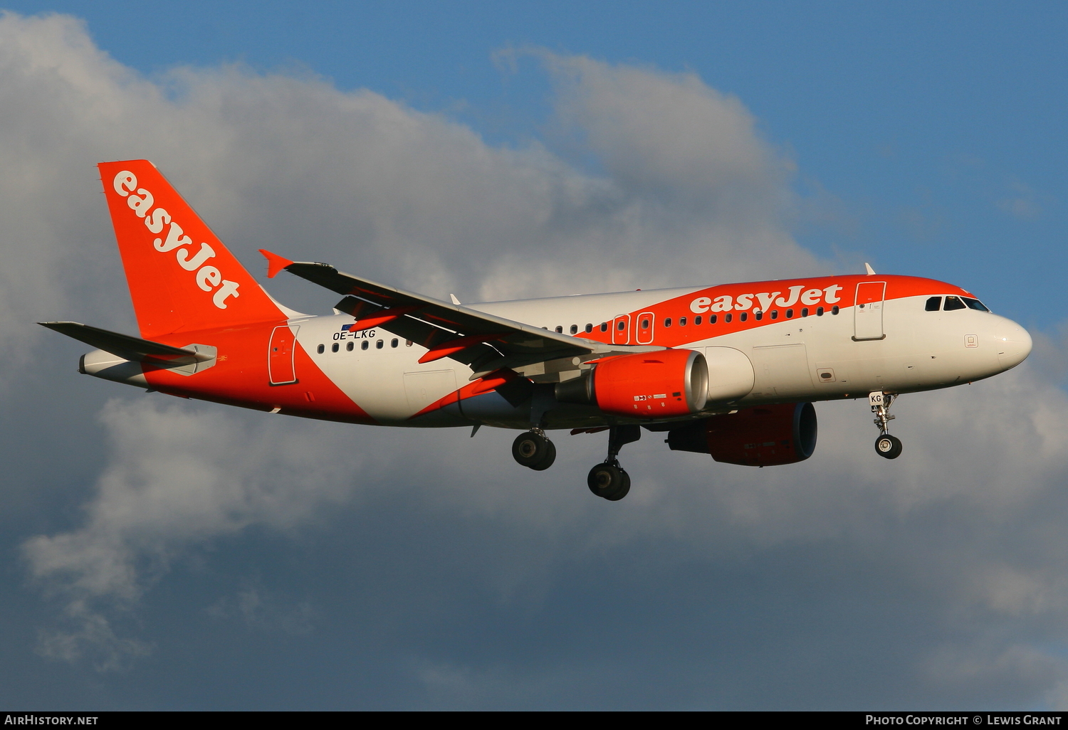 Aircraft Photo of OE-LKG | Airbus A319-111 | EasyJet | AirHistory.net #80085