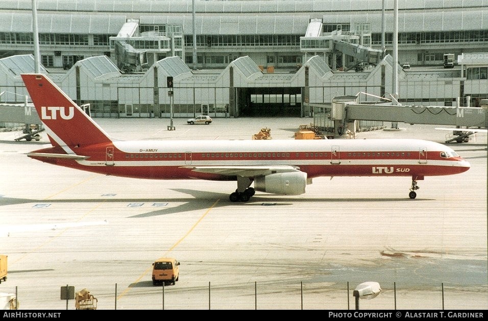 Aircraft Photo of D-AMUV | Boeing 757-2G5 | LTU Süd - Lufttransport-Unternehmen | AirHistory.net #80086