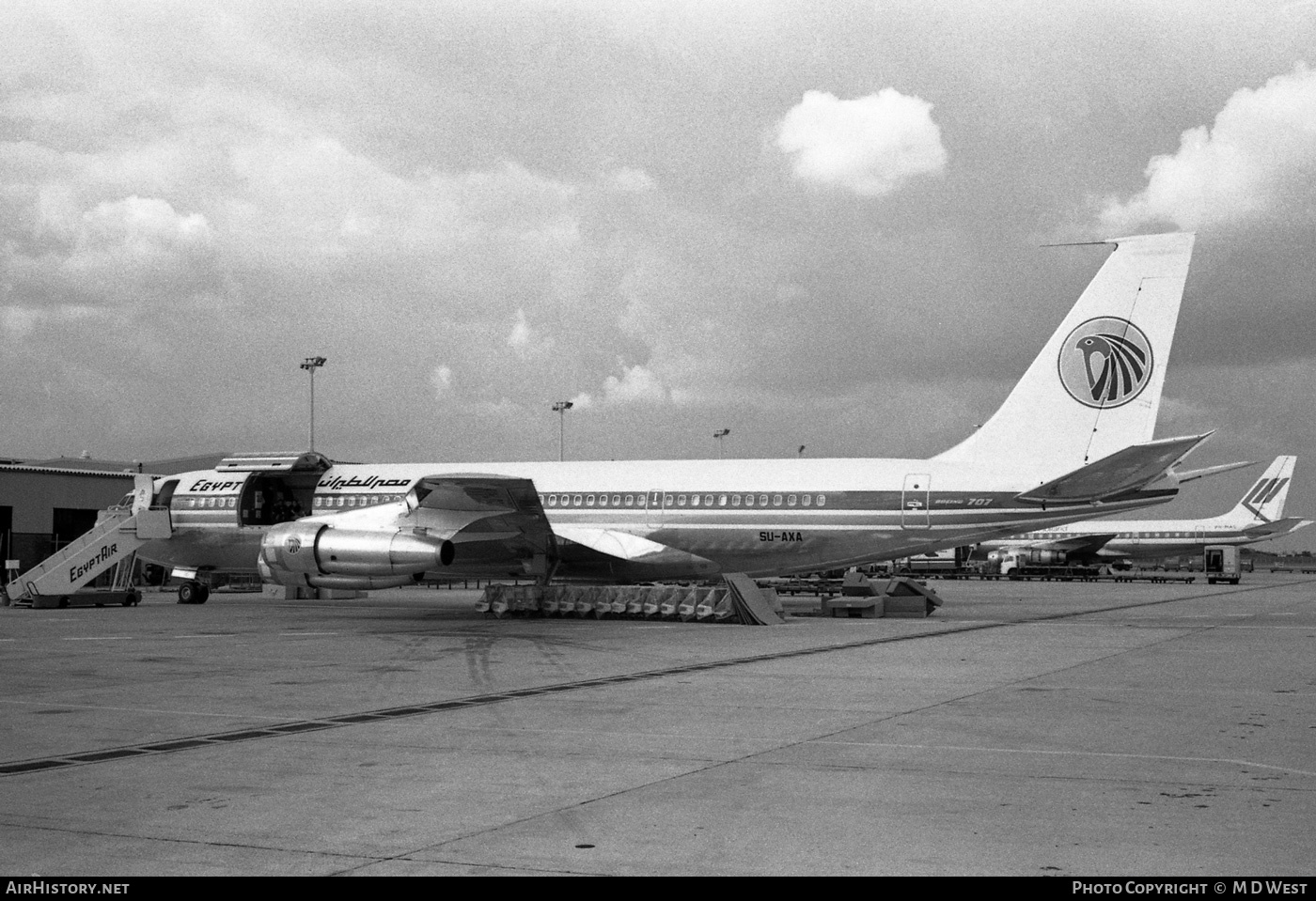 Aircraft Photo of SU-AXA | Boeing 707-366C | EgyptAir | AirHistory.net #80096