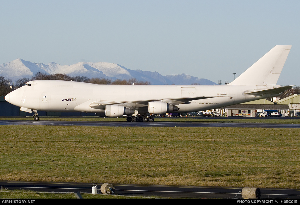 Aircraft Photo of N536MC | Boeing 747-228F/SCD | Atlas Air | AirHistory.net #80102