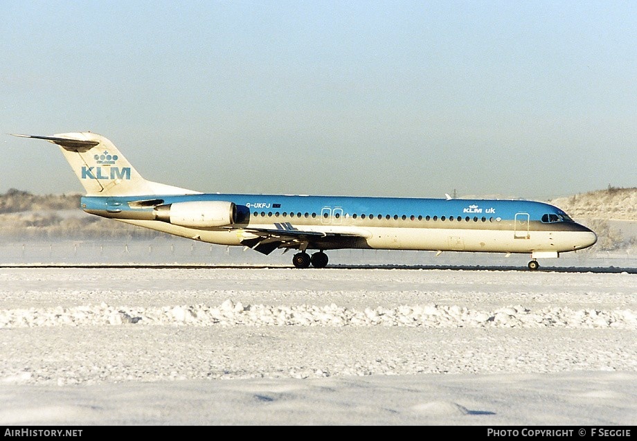 Aircraft Photo of G-UKFJ | Fokker 100 (F28-0100) | KLM UK | AirHistory.net #80104