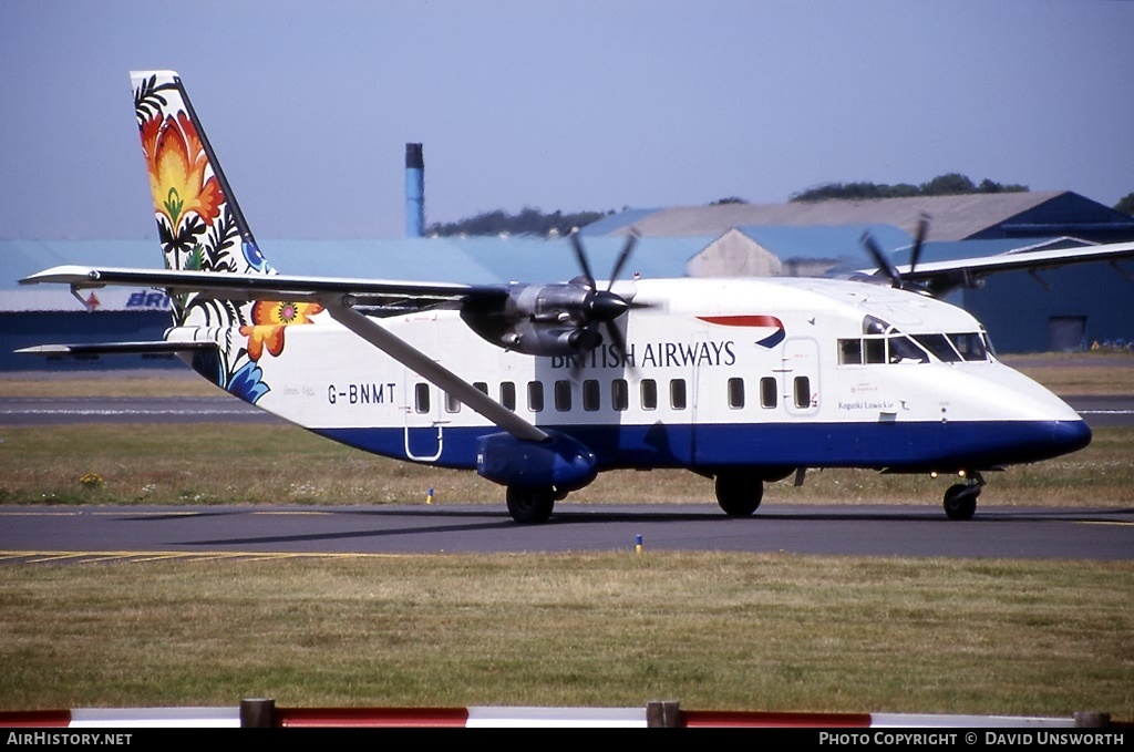 Aircraft Photo of G-BNMT | Short 360-100 | British Airways | AirHistory.net #80108