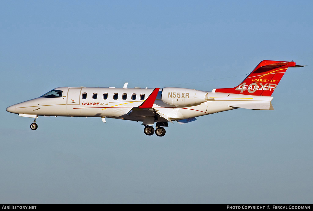 Aircraft Photo of N55XR | Learjet 40XR | AirHistory.net #80126
