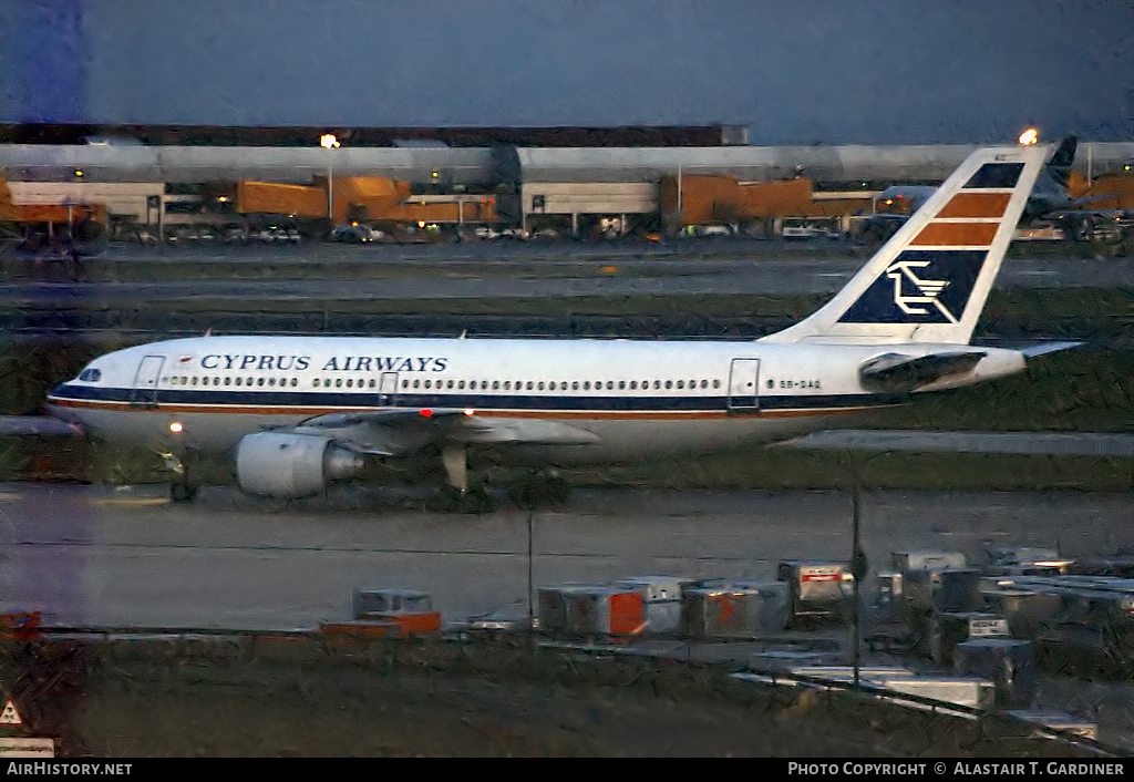Aircraft Photo of 5B-DAQ | Airbus A310-203 | Cyprus Airways | AirHistory.net #80133
