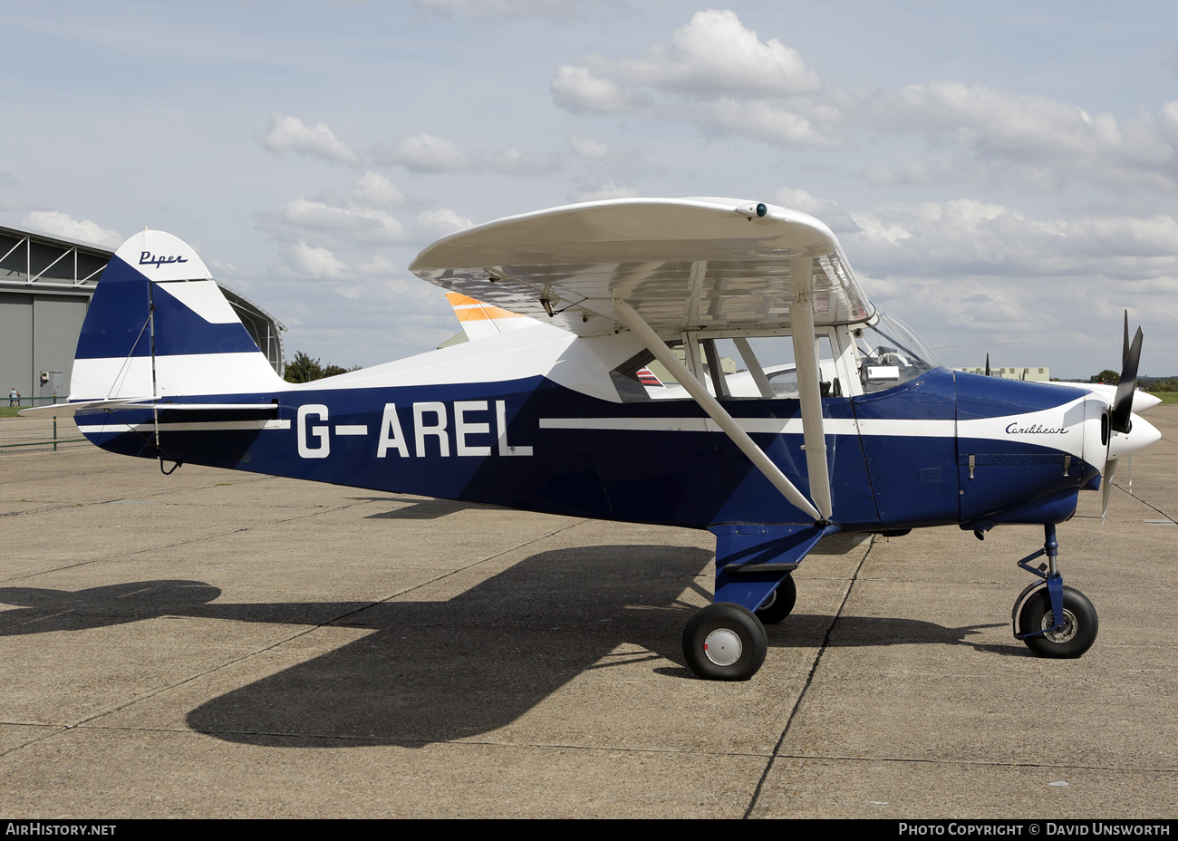 Aircraft Photo of G-AREL | Piper PA-22-150 Caribbean | AirHistory.net #80135