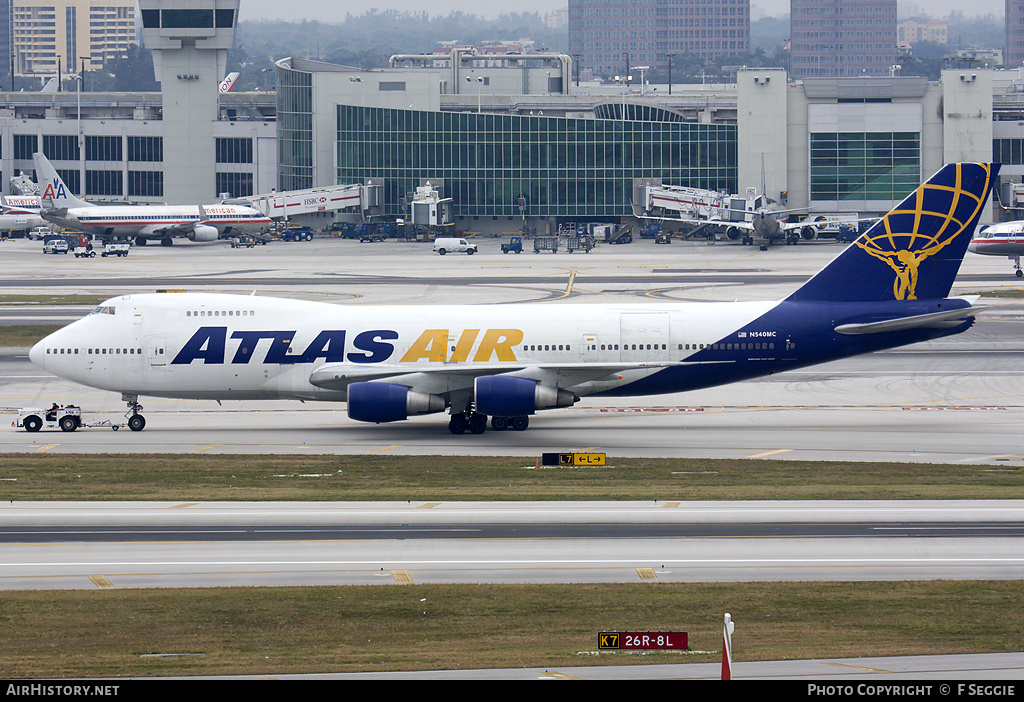 Aircraft Photo of N540MC | Boeing 747-243B(SF) | Atlas Air | AirHistory.net #80136