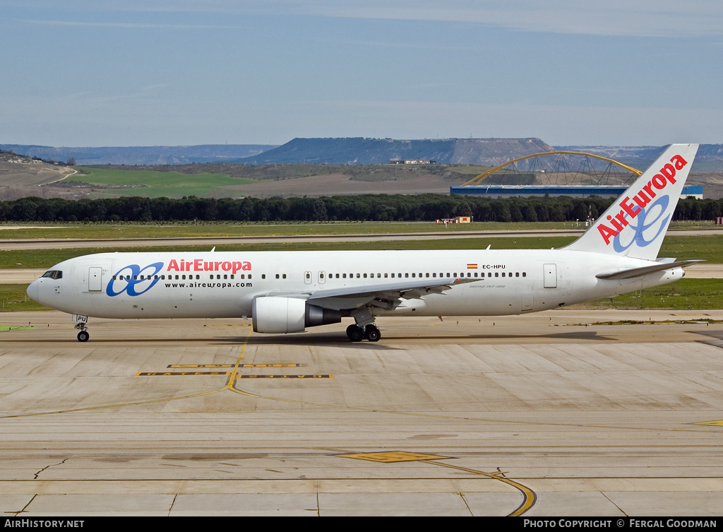 Aircraft Photo of EC-HPU | Boeing 767-3Q8/ER | Air Europa | AirHistory.net #80146