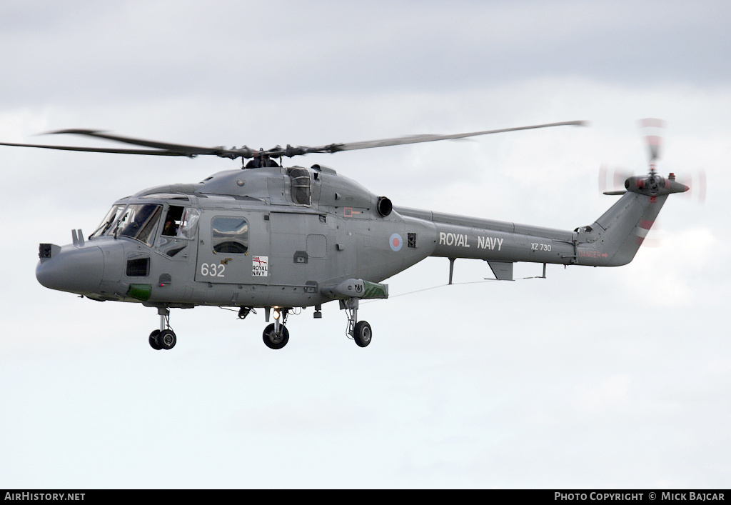 Aircraft Photo of XZ730 | Westland WG-13 Lynx HAS3S | UK - Navy | AirHistory.net #80156
