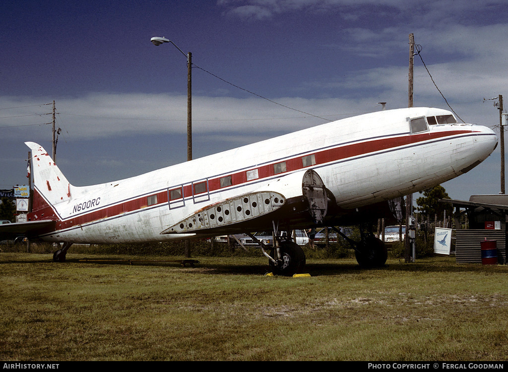 Aircraft Photo of N600RC | Douglas DC-3A-228C | AirHistory.net #80172