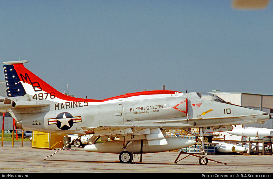 Aircraft Photo of 154976 | McDonnell Douglas A-4F Skyhawk | USA - Marines | AirHistory.net #80174