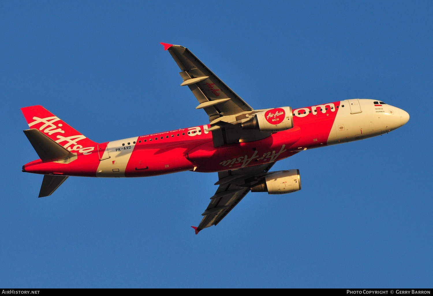 Aircraft Photo of PK-AXD | Airbus A320-216 | AirAsia | AirHistory.net #80176