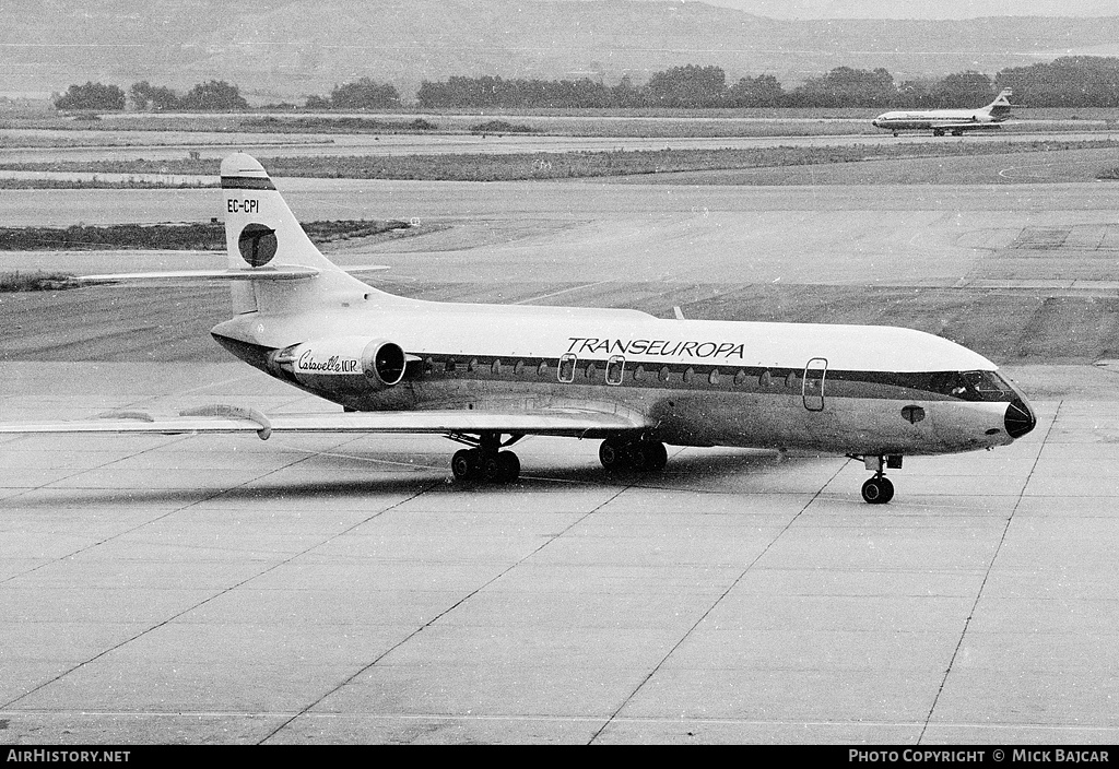 Aircraft Photo of EC-CPI | Sud SE-210 Caravelle 10B1R | Trans Europa | AirHistory.net #80179