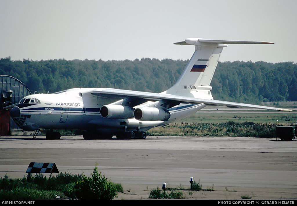 Aircraft Photo of RA-78816 | Ilyushin Il-76MD | Russia - Air Force | AirHistory.net #80181