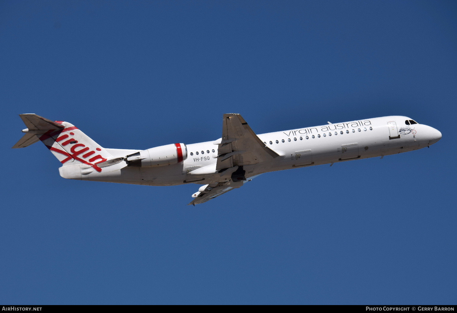 Aircraft Photo of VH-FSQ | Fokker 100 (F28-0100) | Virgin Australia Regional Airlines | AirHistory.net #80182