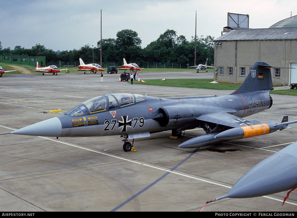 Aircraft Photo of 2779 | Lockheed TF-104G Starfighter | Germany - Navy | AirHistory.net #80187