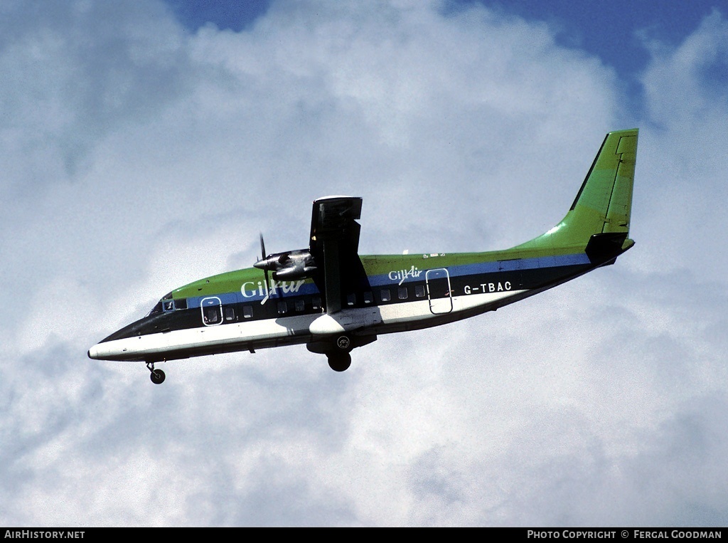 Aircraft Photo of G-TBAC | Short 360-200 | Gill Air | AirHistory.net #80188