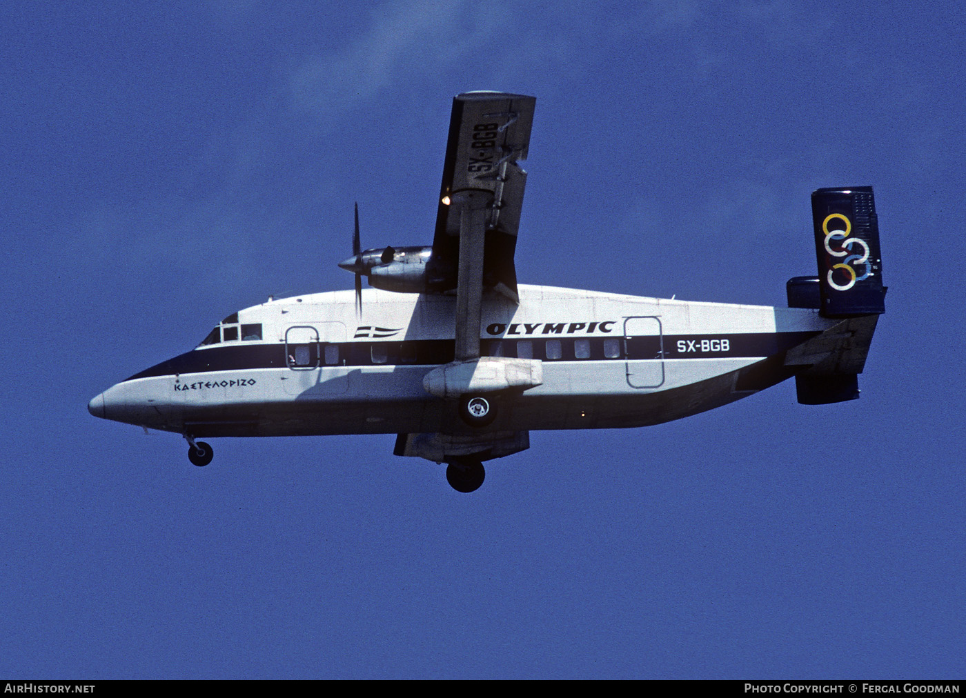 Aircraft Photo of SX-BGB | Short 330-200 | Olympic | AirHistory.net #80192