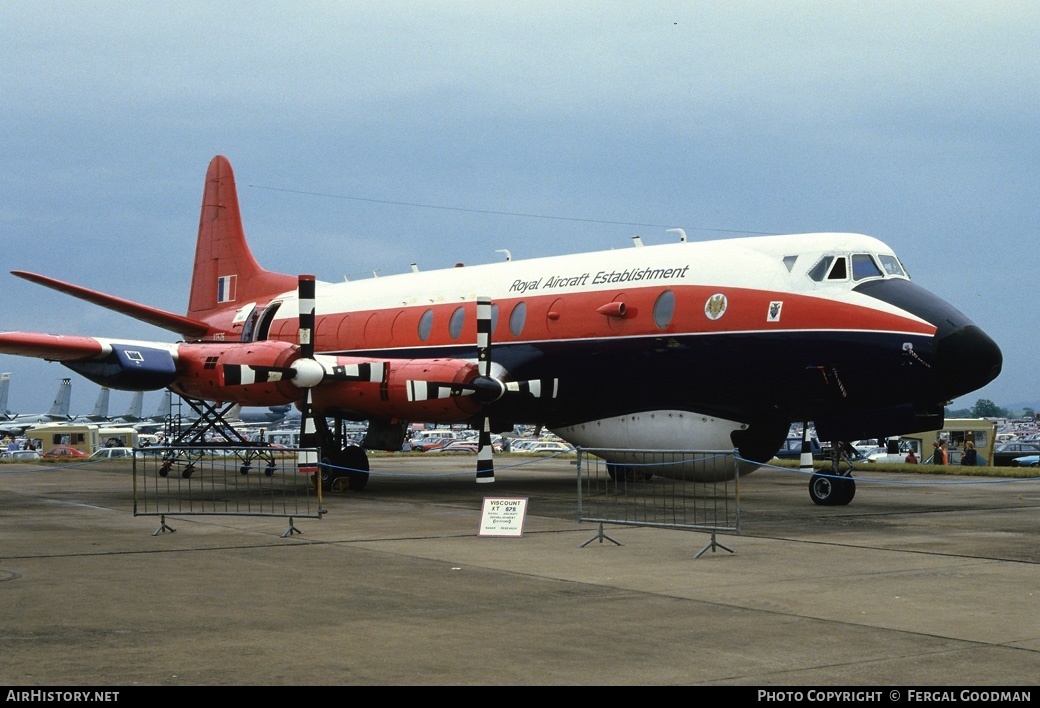 Aircraft Photo of XT575 | Vickers 837 Viscount | UK - Air Force | AirHistory.net #80206