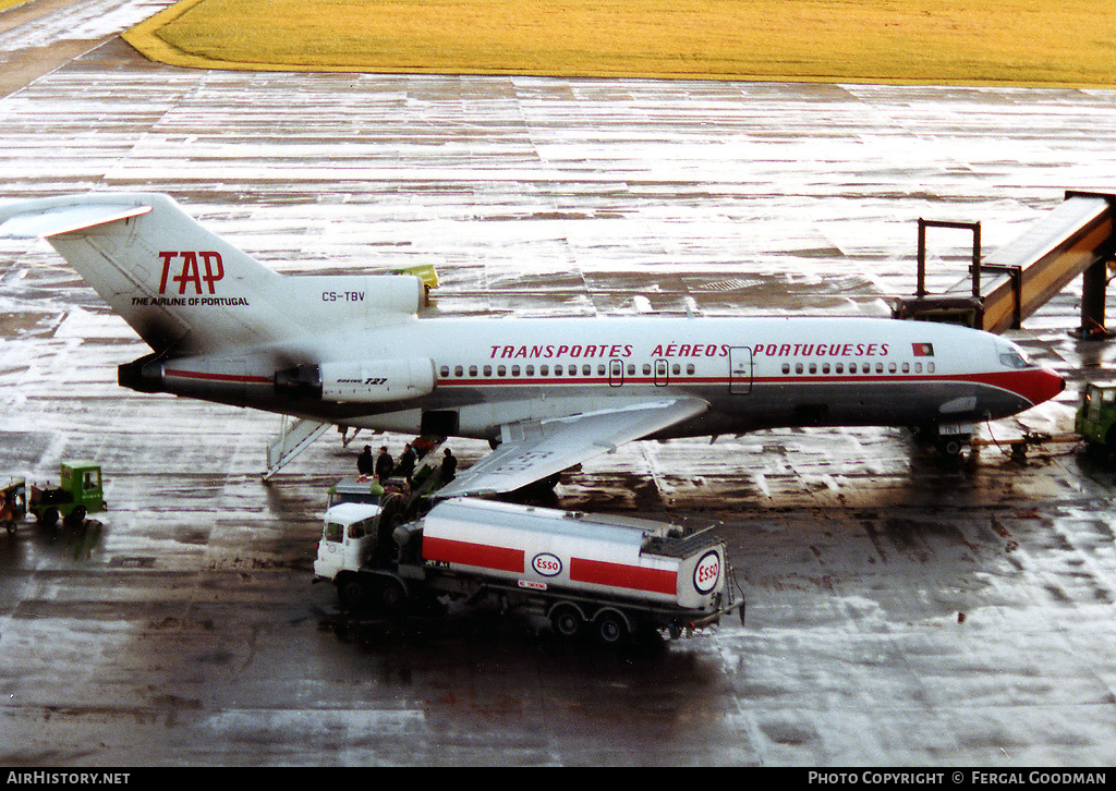 Aircraft Photo of CS-TBV | Boeing 727-155C | TAP - Transportes Aéreos Portugueses | AirHistory.net #80209