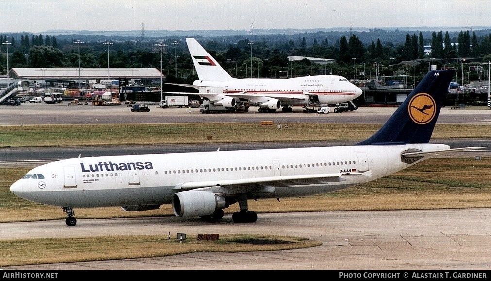 Aircraft Photo of D-AIAN | Airbus A300B4-603 | Lufthansa | AirHistory.net #80210