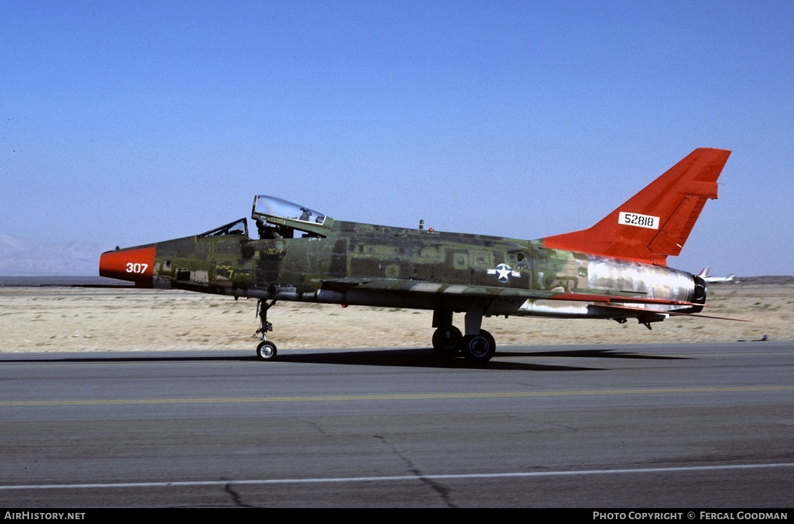 Aircraft Photo of 55-2818 / 52818 | North American QF-100D Super Sabre | USA - Air Force | AirHistory.net #80232