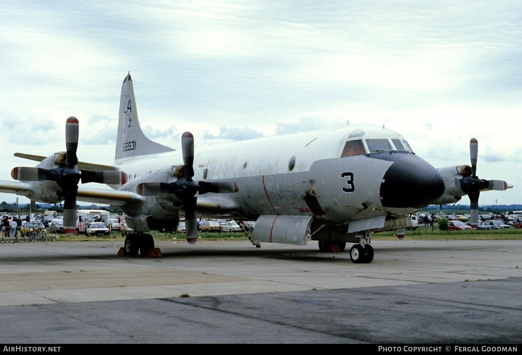 Aircraft Photo of 158931 | Lockheed P-3C Orion | USA - Navy | AirHistory.net #80237