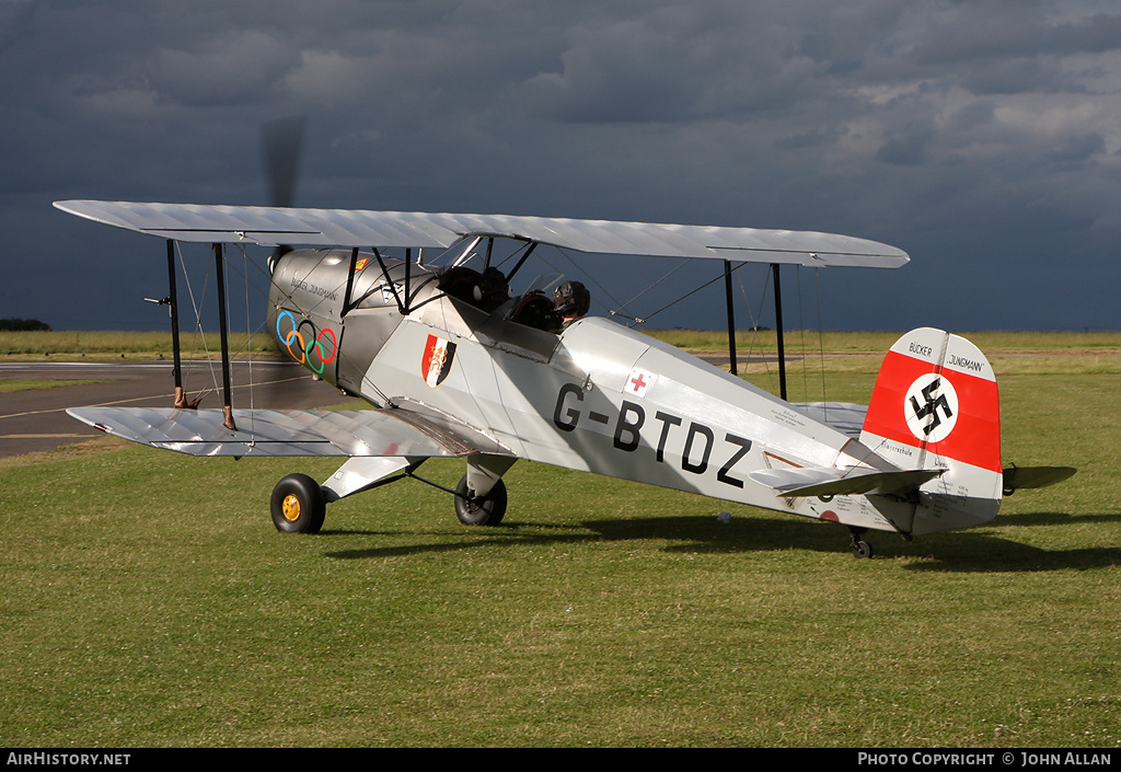 Aircraft Photo of G-BTDZ | CASA 1.131E Jungmann | AirHistory.net #80266