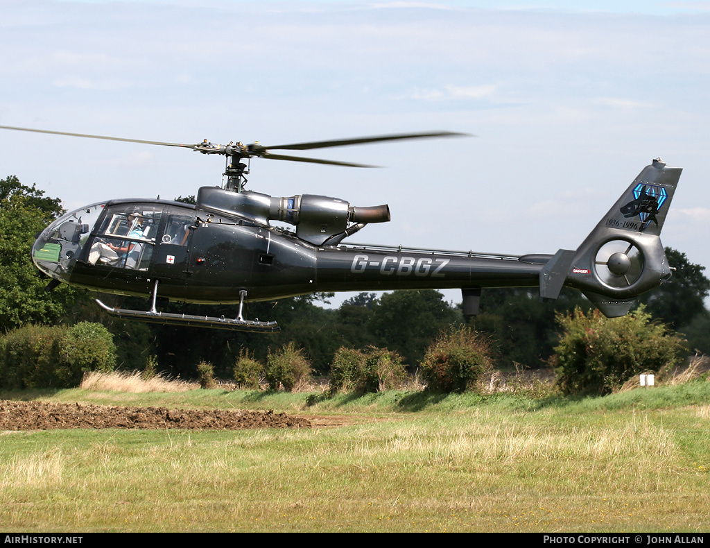 Aircraft Photo of G-CBGZ | Aerospatiale SA-341C Gazelle HT2 | AirHistory.net #80276