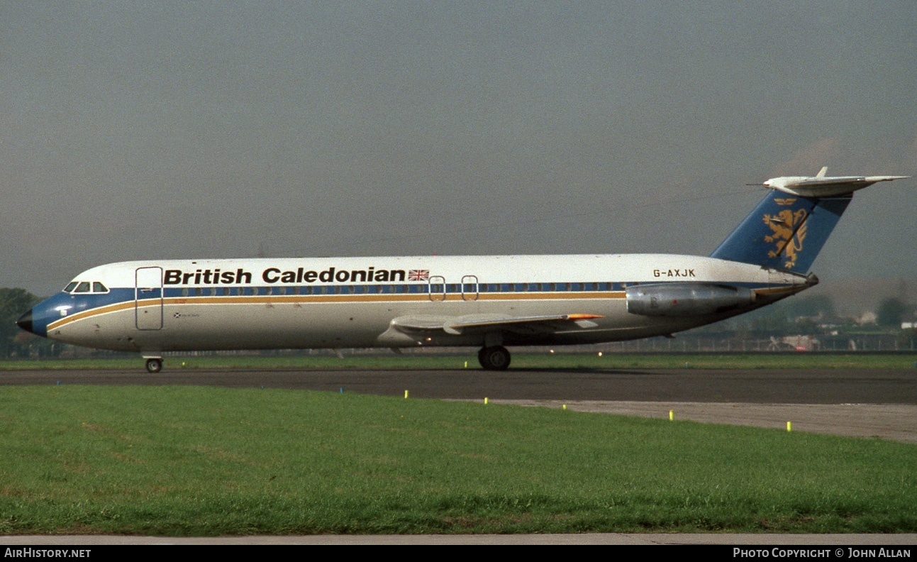 Aircraft Photo of G-AXJK | BAC 111-501EX One-Eleven | British Caledonian Airways | AirHistory.net #80294