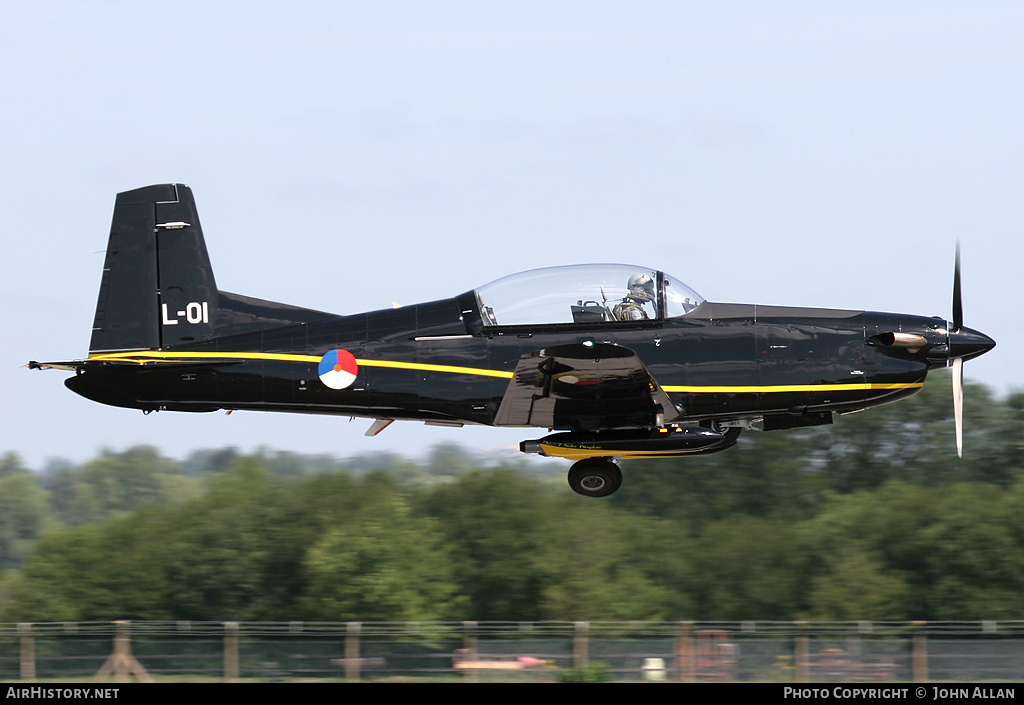 Aircraft Photo of L-01 | Pilatus PC-7 | Netherlands - Air Force | AirHistory.net #80315