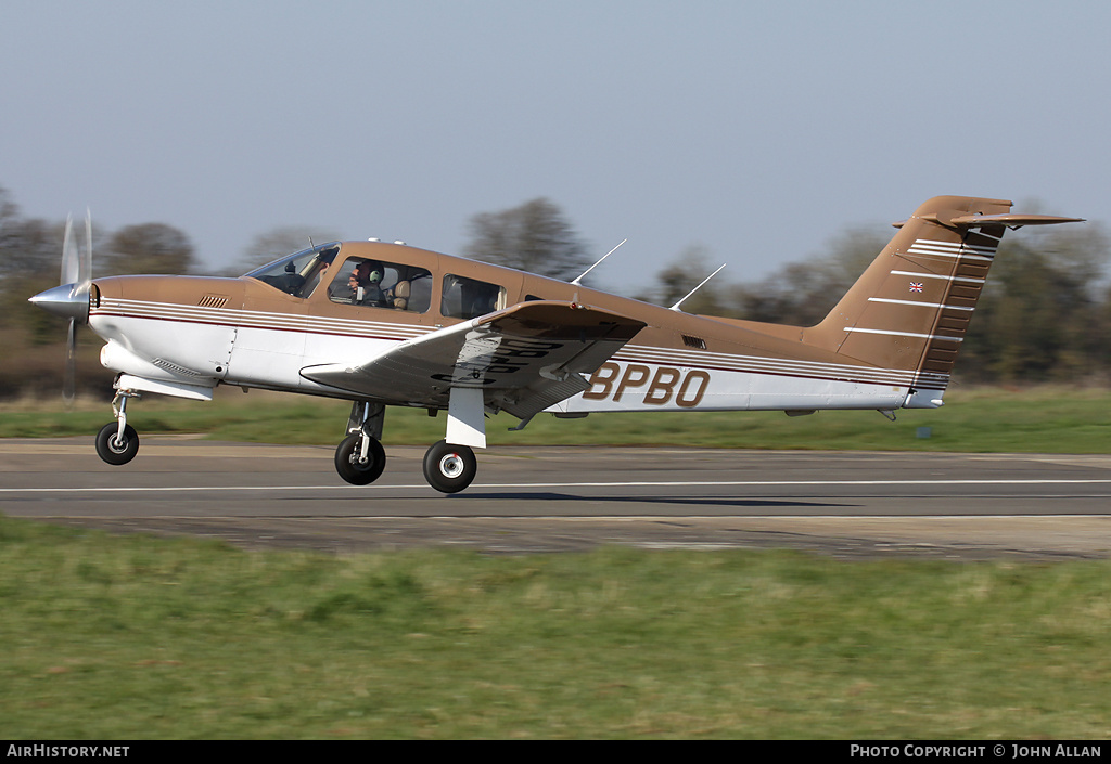 Aircraft Photo of G-BPBO | Piper PA-28RT-201T Turbo Arrow IV | AirHistory.net #80316