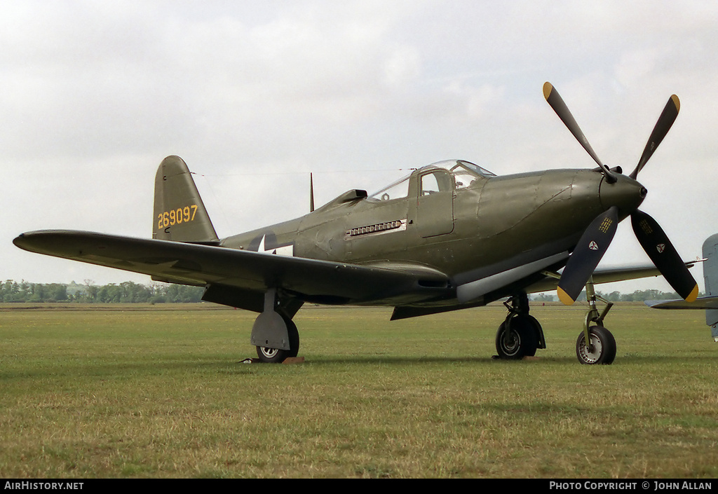 Aircraft Photo of G-BTWR / 269097 | Bell P-63A Kingcobra | USA - Air Force | AirHistory.net #80319