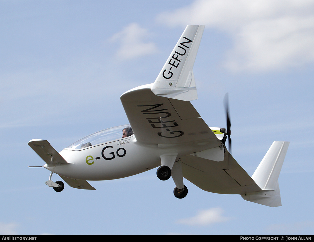 Aircraft Photo of G-EFUN | e-Go Aeroplanes e-Go | AirHistory.net #80321
