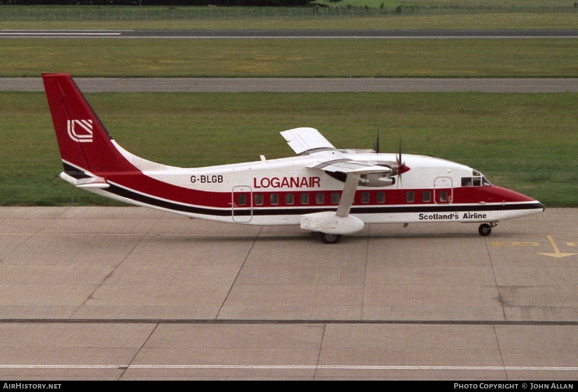 Aircraft Photo of G-BLGB | Short 360-100 | Loganair | AirHistory.net #80329