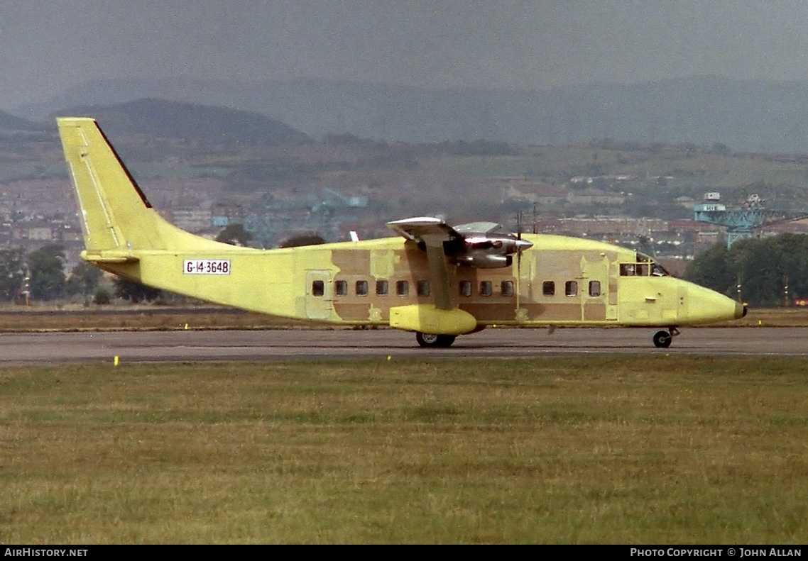 Aircraft Photo of G-14-3648 | Short 360-100 | AirHistory.net #80331