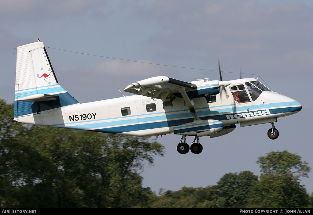 Aircraft Photo of N5190Y | GAF N-22B Nomad | AirHistory.net #80340