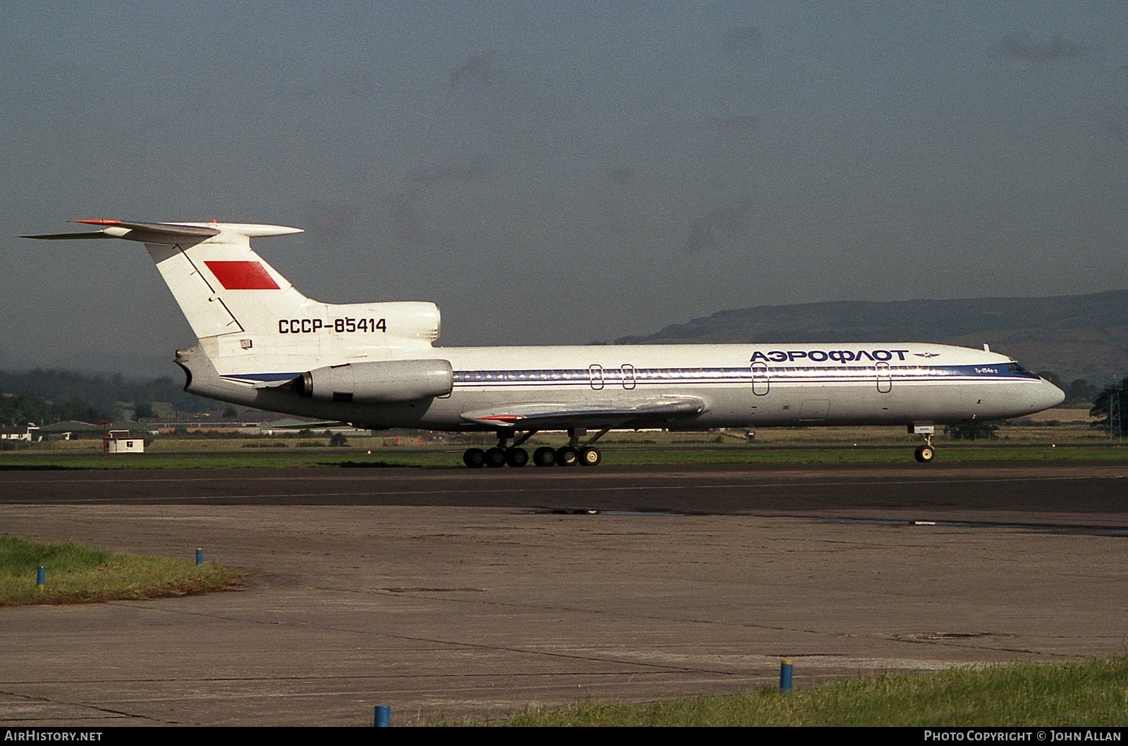 Aircraft Photo of CCCP-85414 | Tupolev Tu-154B-2 | Aeroflot | AirHistory.net #80346
