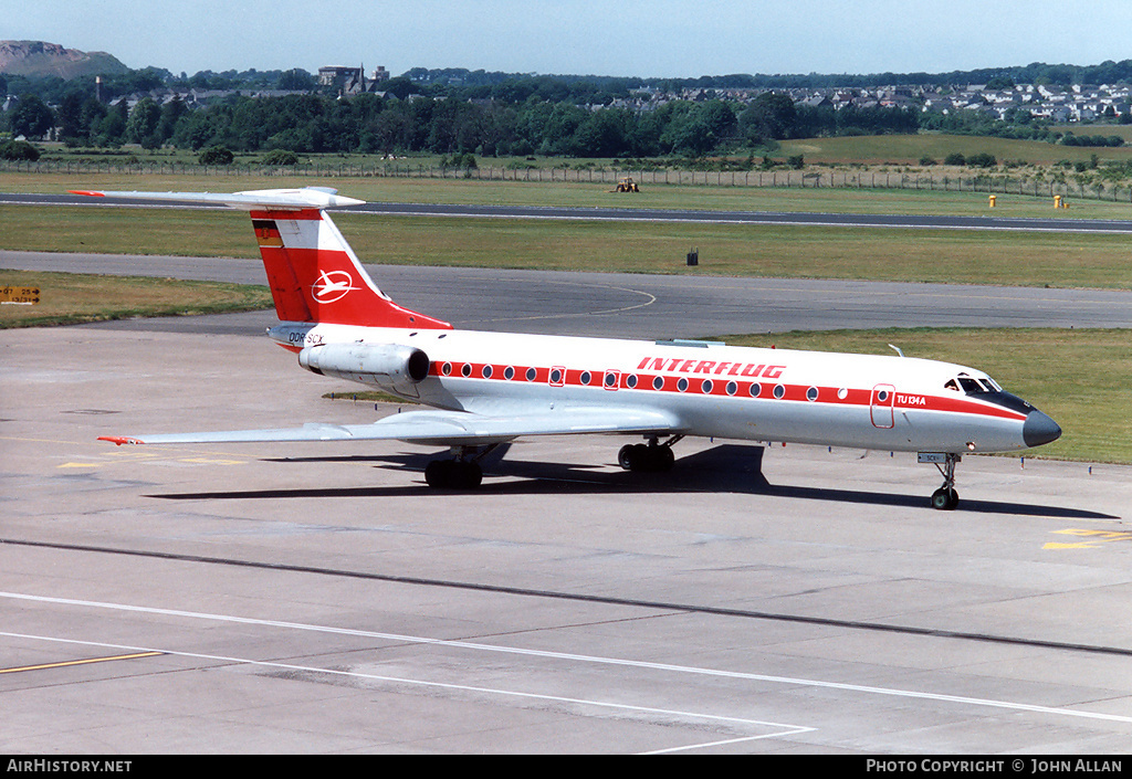 Aircraft Photo of DDR-SCX | Tupolev Tu-134A | Interflug | AirHistory.net #80357