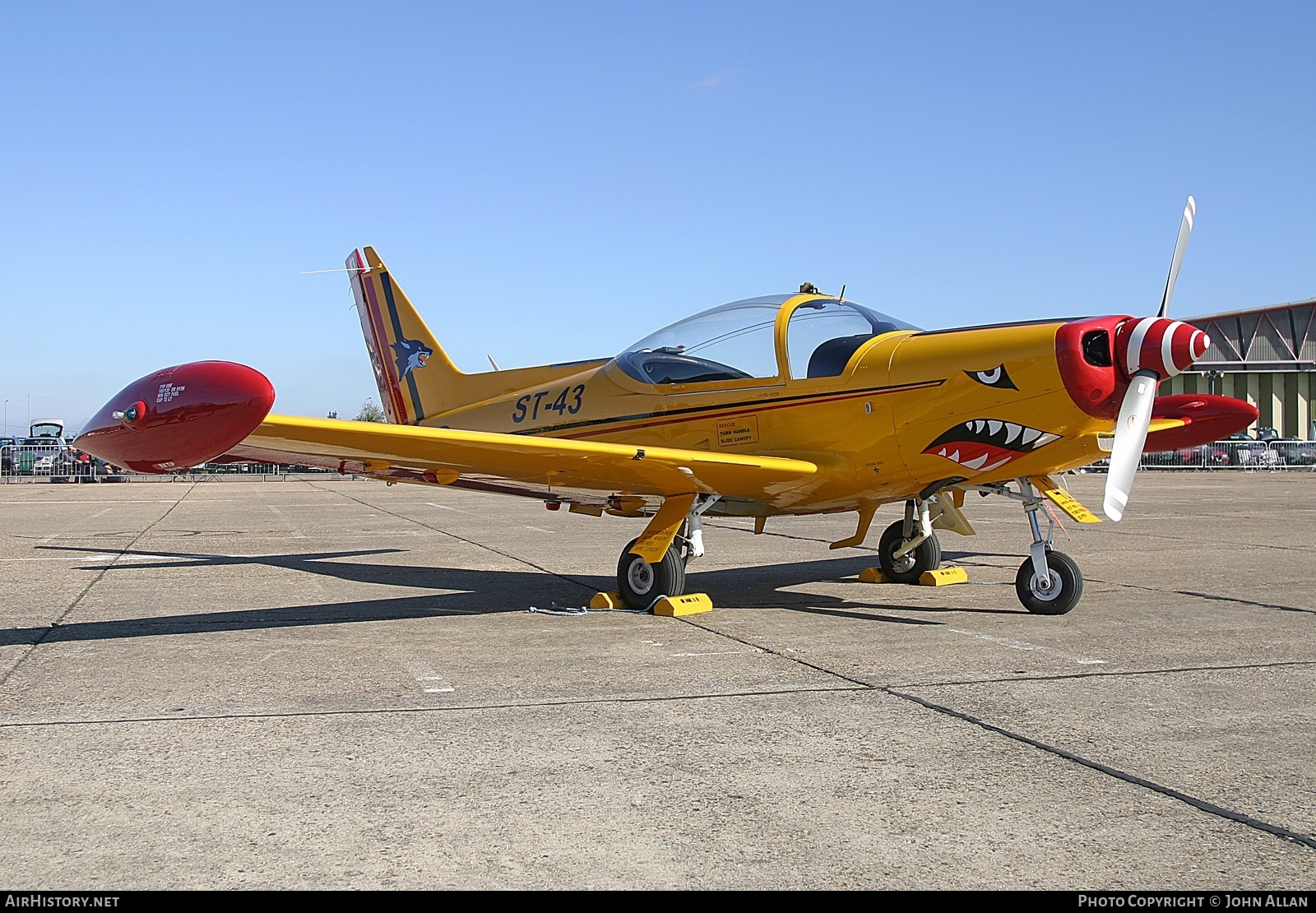 Aircraft Photo of ST-43 | SIAI-Marchetti SF-260D | Belgium - Air Force | AirHistory.net #80367