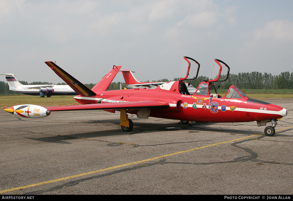 Aircraft Photo of MT26 | Fouga CM-170R Magister | Belgium - Air Force | AirHistory.net #80371