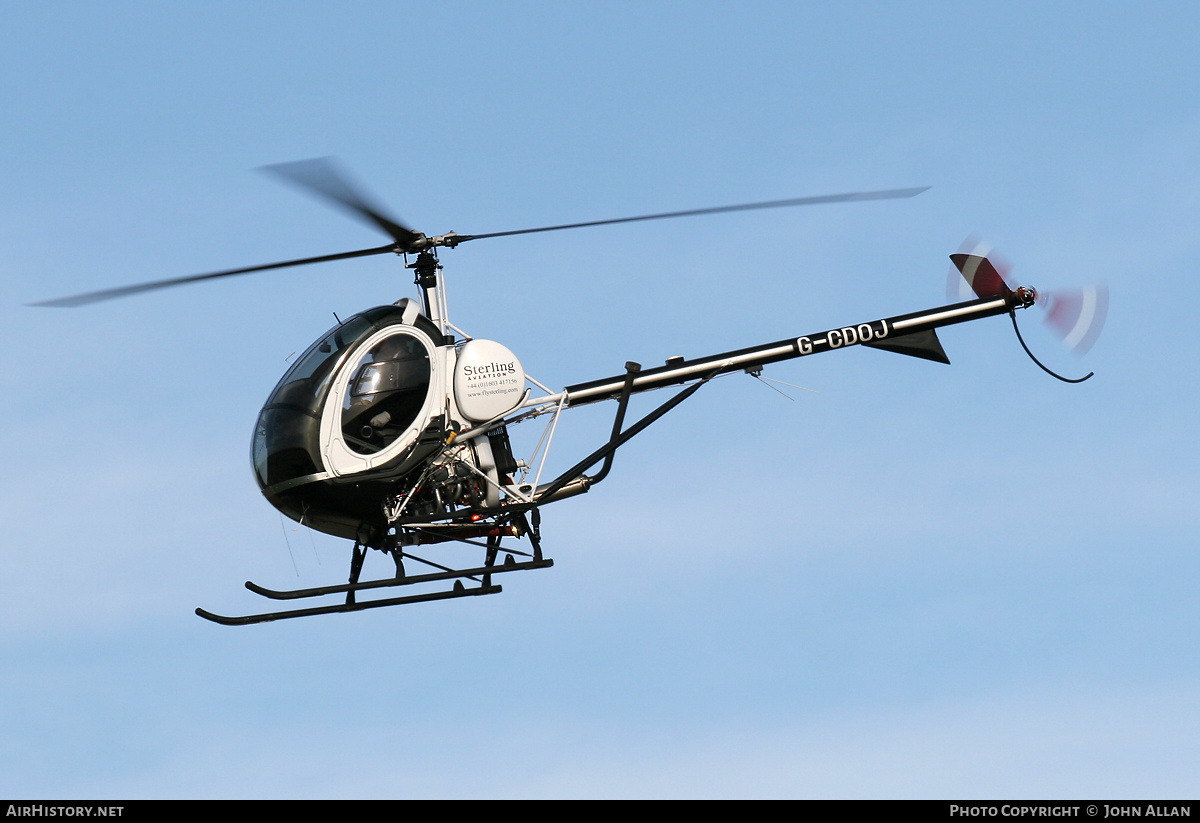 Aircraft Photo of G-CDOJ | Schweizer 300C (269C) | Sterling Aviation | AirHistory.net #80374