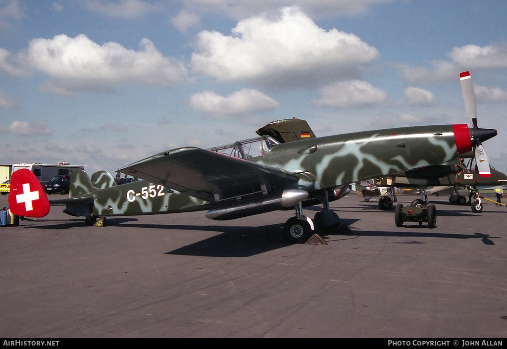 Aircraft Photo of G-DORN / C-552 | F+W C-3605 | Switzerland - Air Force | AirHistory.net #80379