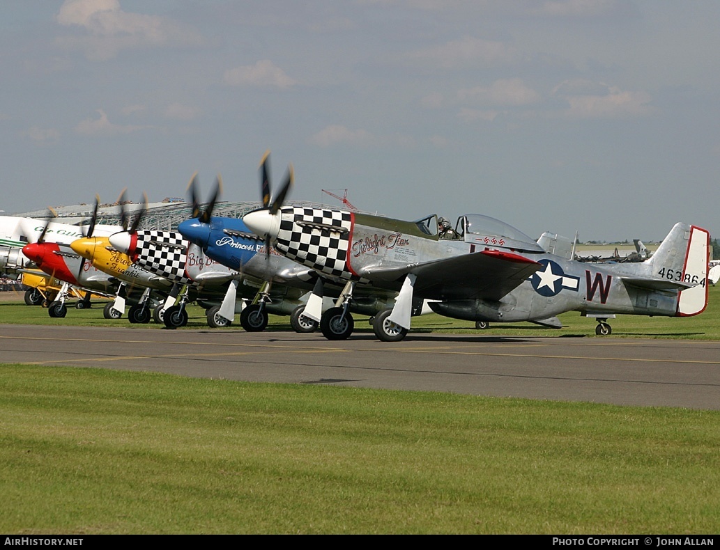 Aircraft Photo of G-CBNM / 463864 | North American P-51K Mustang | USA - Air Force | AirHistory.net #80391