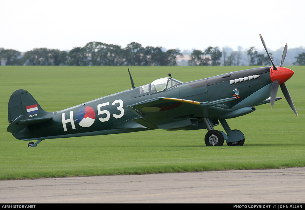 Aircraft Photo of H-53 | Supermarine 361 Spitfire LF9C | Netherlands - Air Force | AirHistory.net #80395