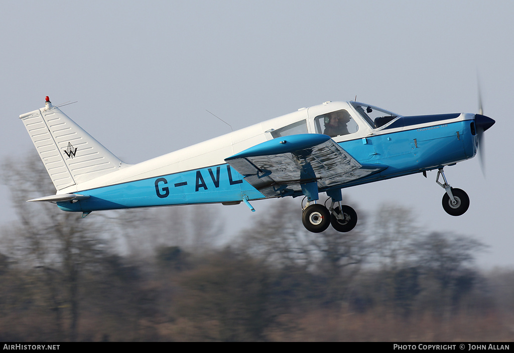 Aircraft Photo of G-AVLF | Piper PA-28-140 Cherokee | AirHistory.net #80397