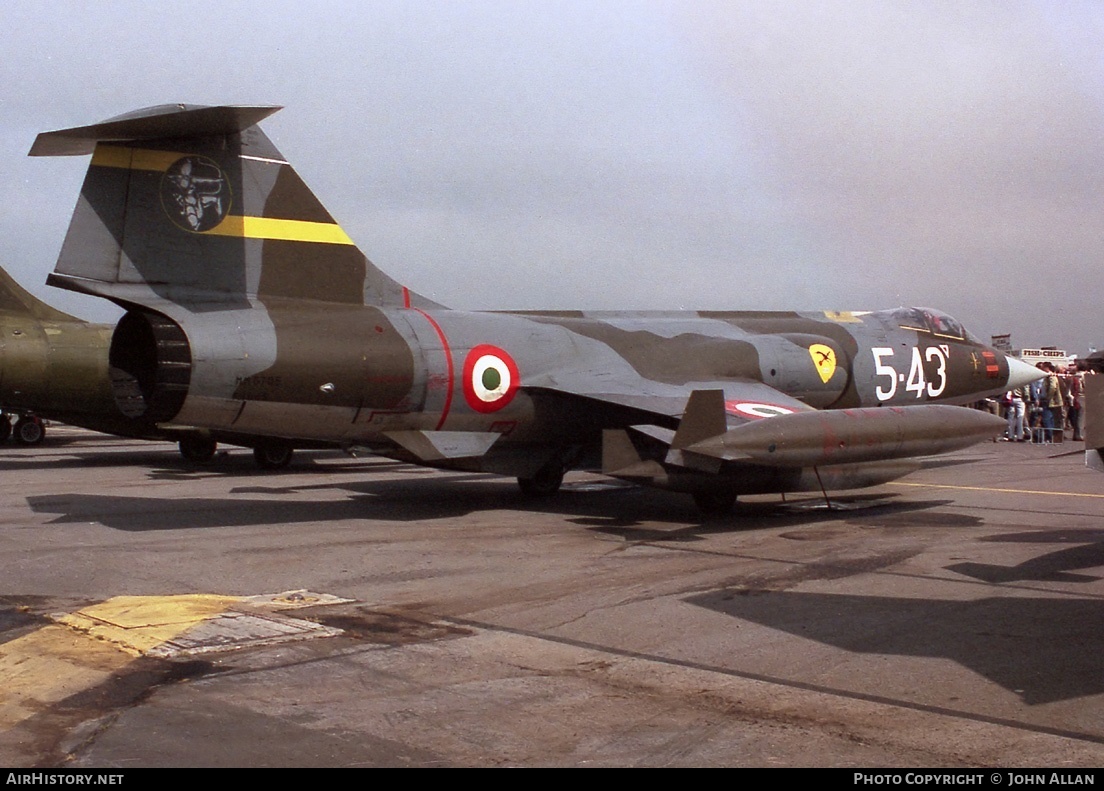 Aircraft Photo of MM6705 | Lockheed F-104S Starfighter | Italy - Air Force | AirHistory.net #80414