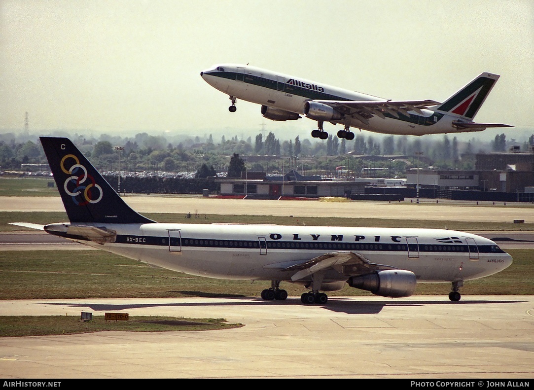 Aircraft Photo of SX-BEC | Airbus A300B4-203 | Olympic | AirHistory.net #80418