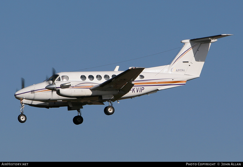 Aircraft Photo of G-KVIP | Beech 200 Super King Air | Capital Aviation | AirHistory.net #80419
